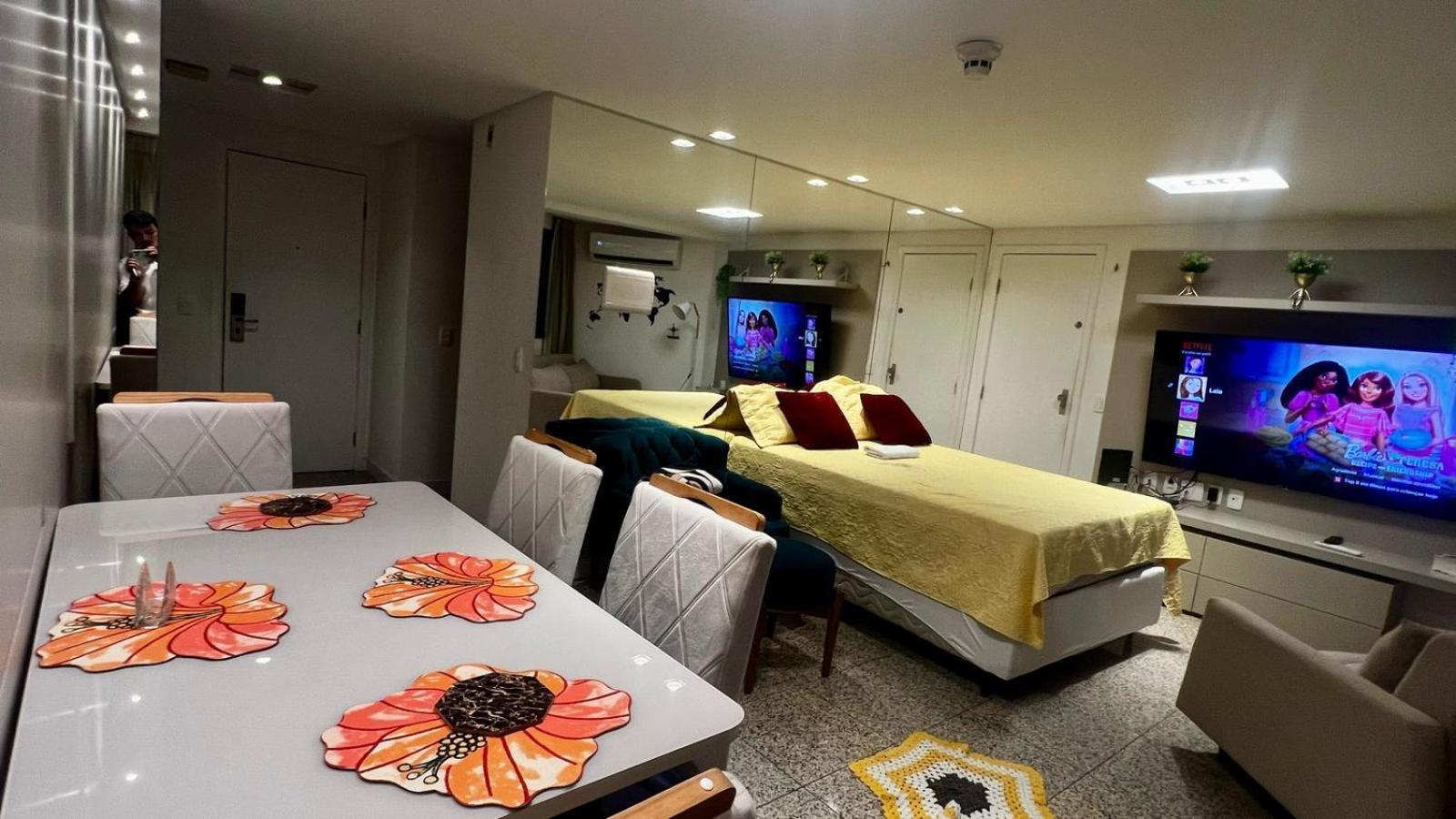 Flat Particular Em Blue Tree Towers Beira Mar Fortaleza ภายนอก รูปภาพ